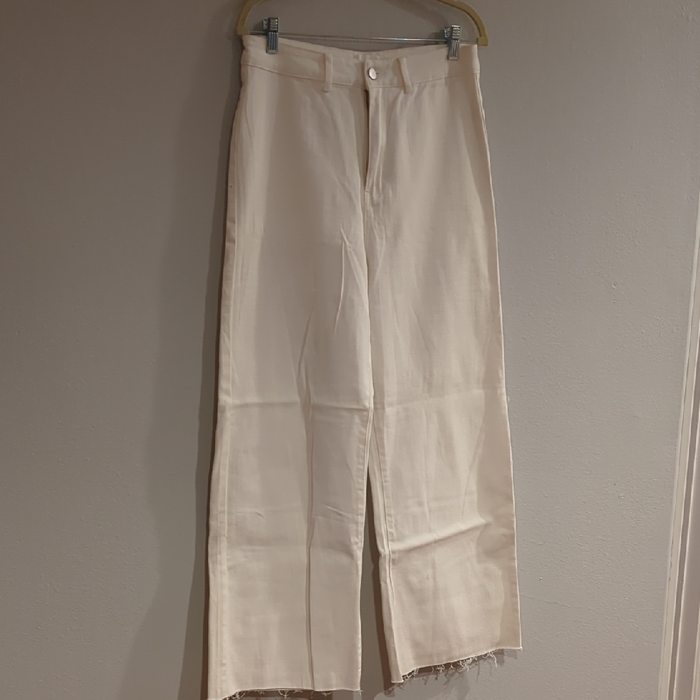 Anniewear Wide Leg High Rise Denim